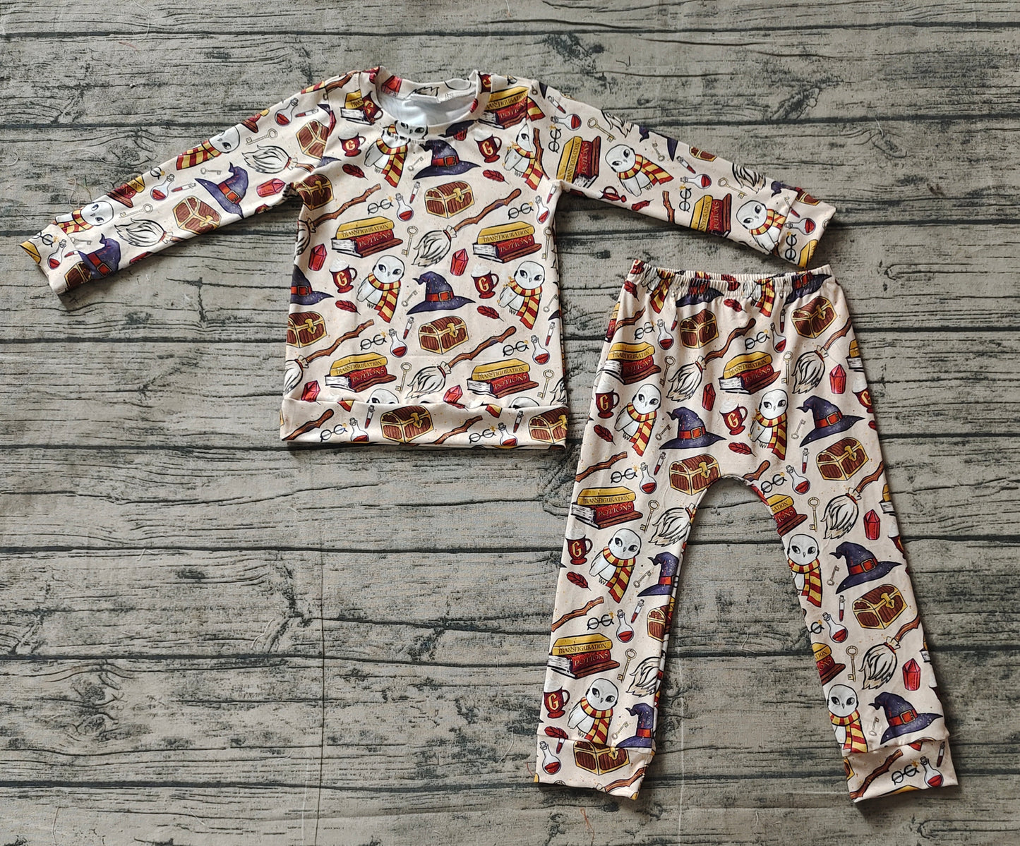 BLP0760 Halloween boy pajamas outfit 202409 sibling RTS