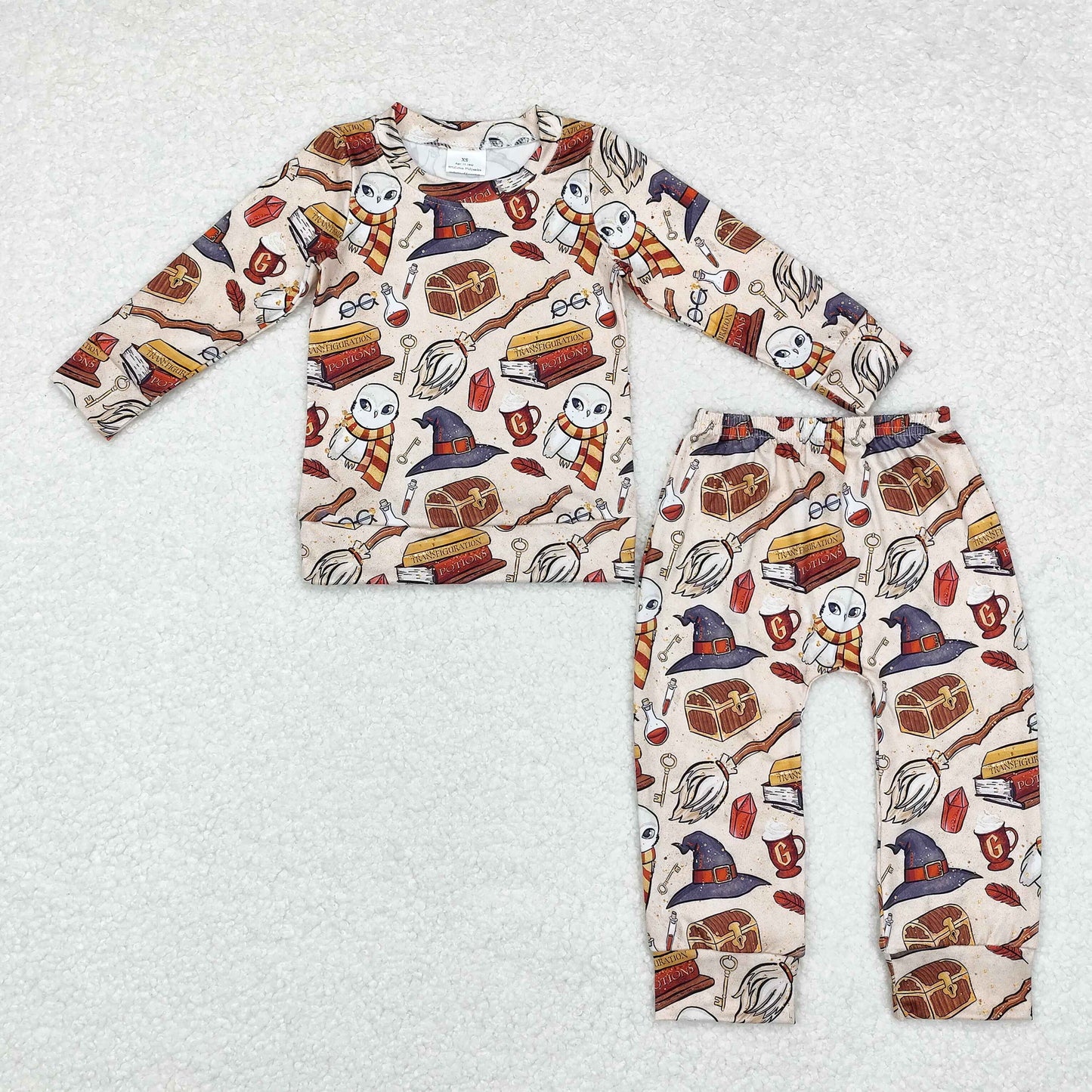 BLP0760 Halloween boy pajamas outfit 202409 sibling RTS