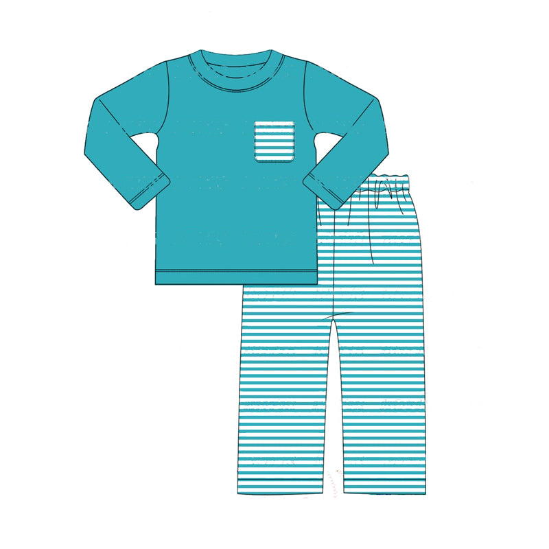 BLP0822 sibling cotton preorder boy pajamas outfit 202408