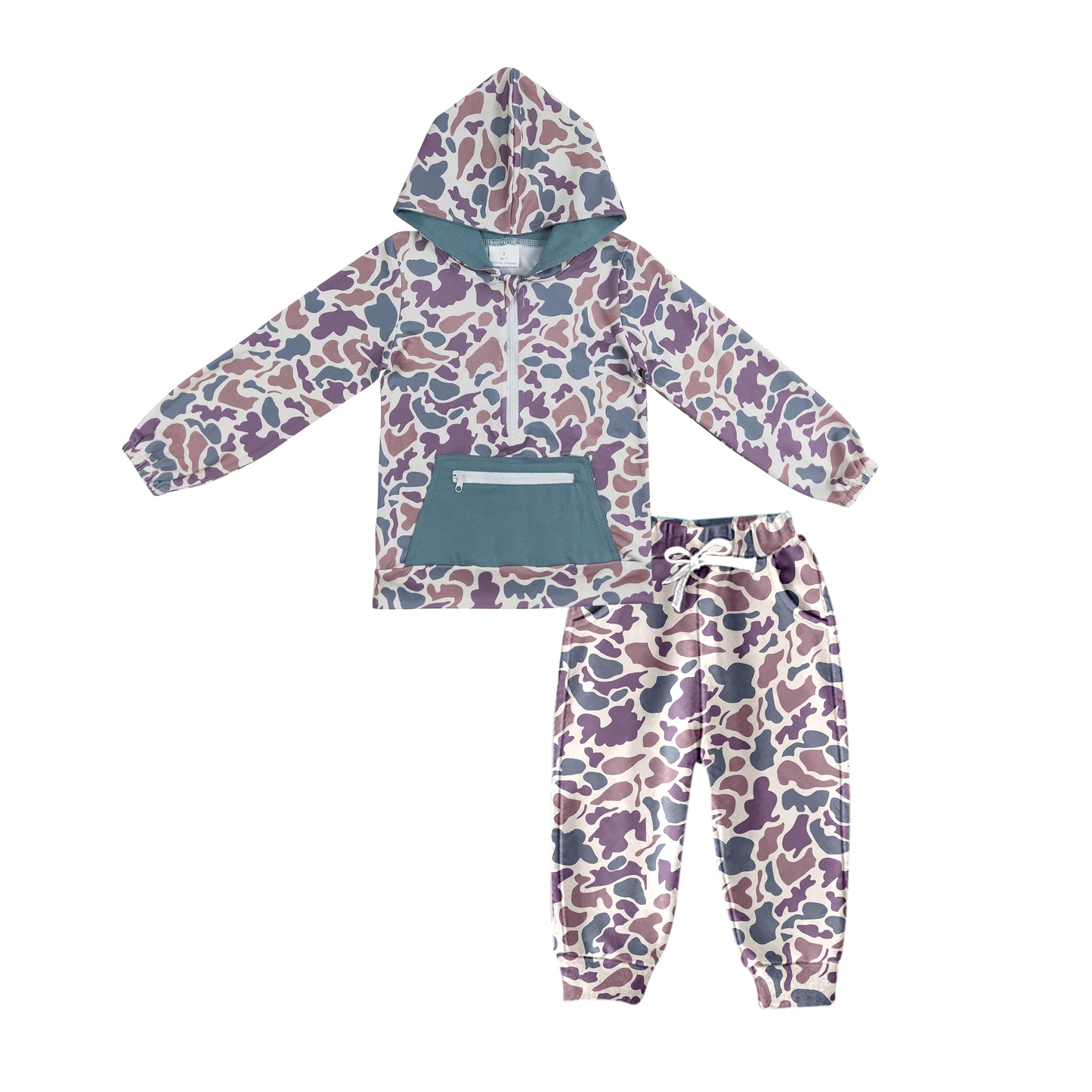 BLP0934组合 preorder camo long sleeve hoodie boy outfit 202409