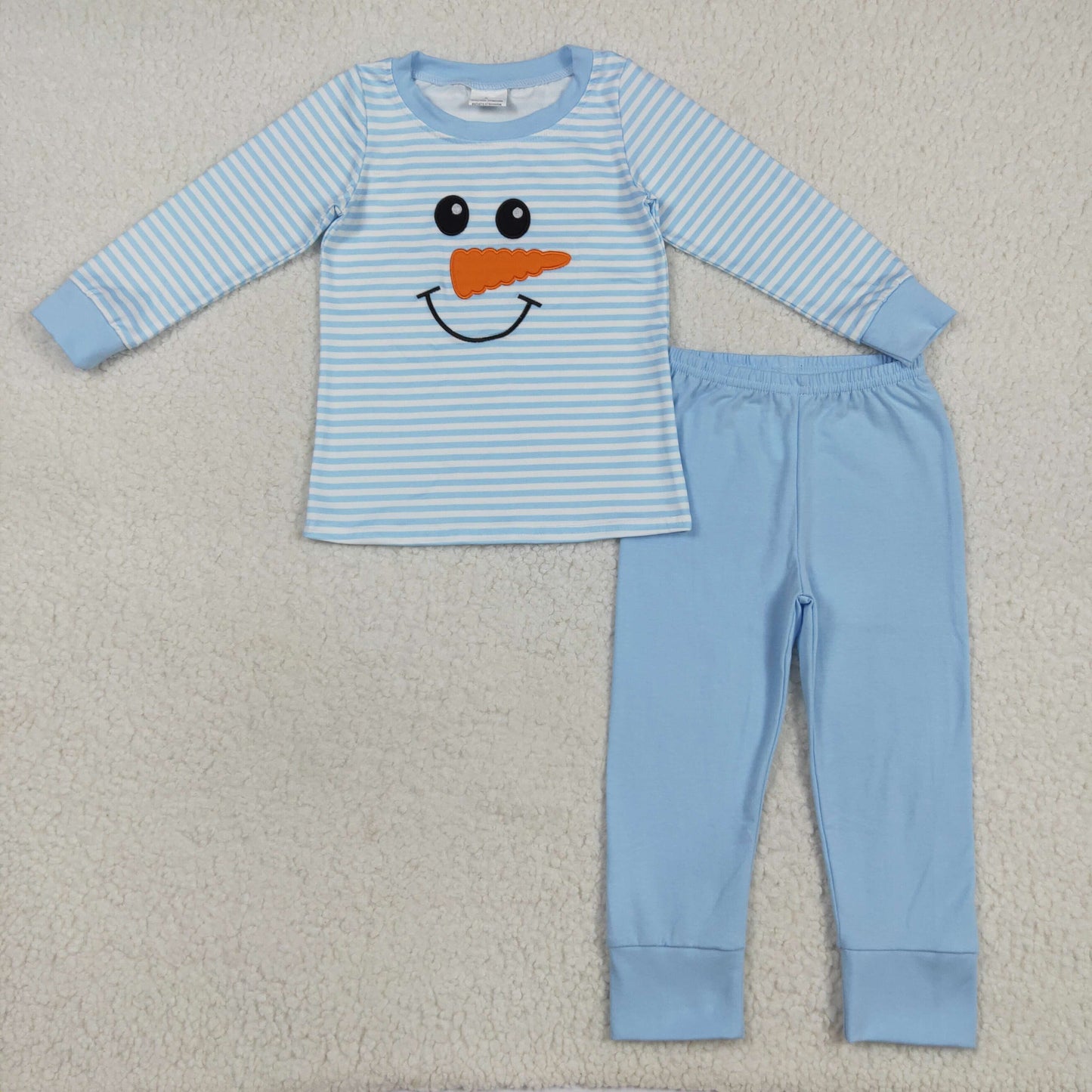 BLP1150 Christmas snowman boy outfit 202507 RTS