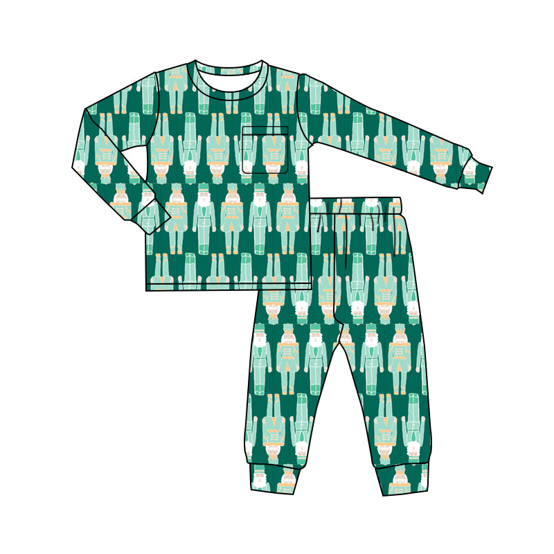 BLP1194 Christmas Nutcracker pajamas boy sibling outfit 202507 preorder