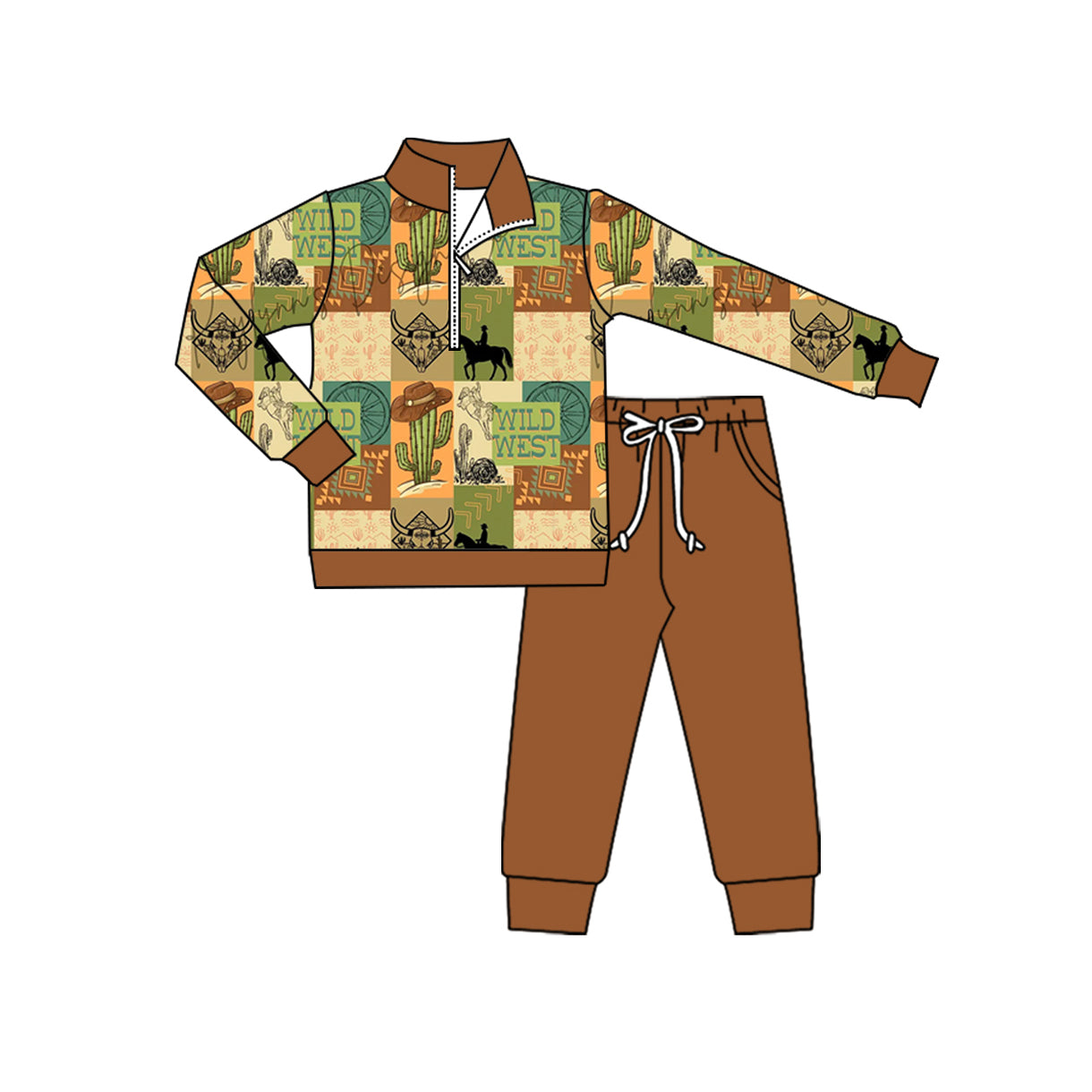 BLP1218 Wild West western boy outfit 202508 preorder