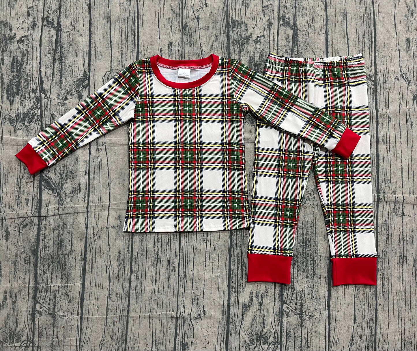 BLP1279 Christmas pajamas boy outfit 202510  preorder