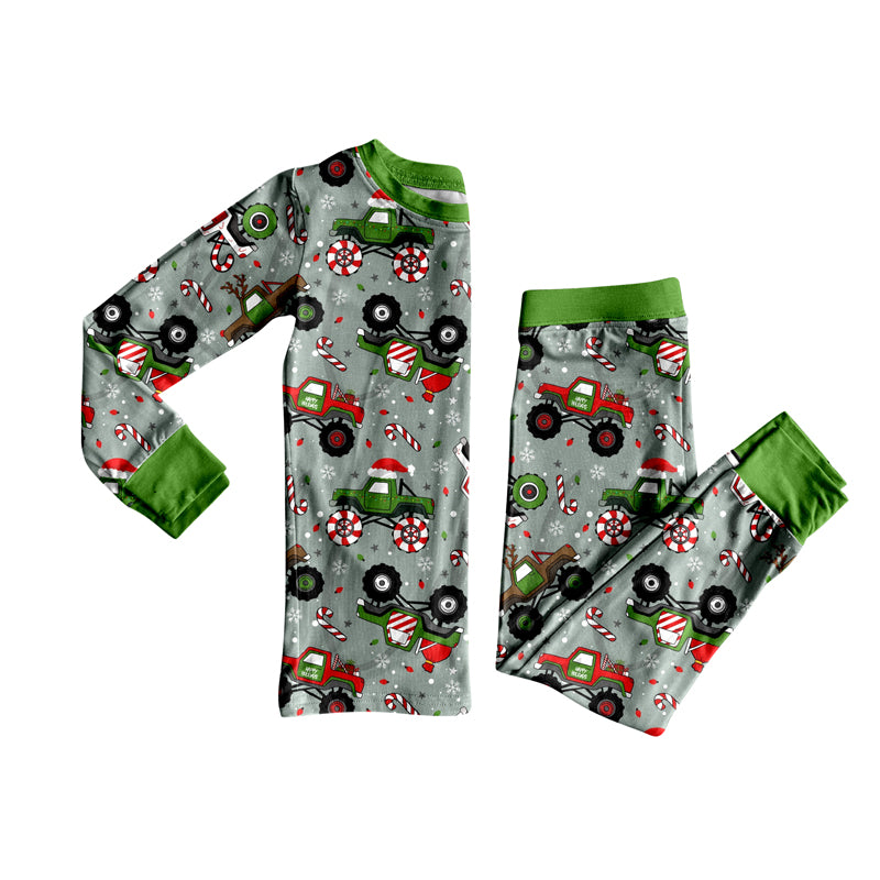BLP1286 Christmas MERRY CAR pajamas BOY outfit 202510 preorder