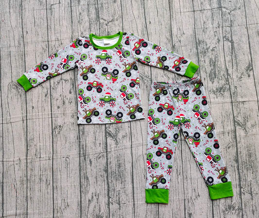 BLP1286 Christmas MERRY CAR pajamas BOY outfit 202510 preorder