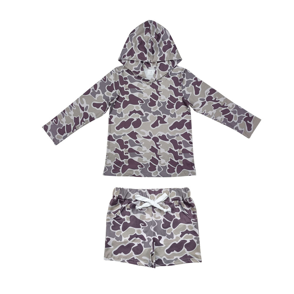 BLS0006组合 camo shorts long sleeve boy outfit 202509 RTS
