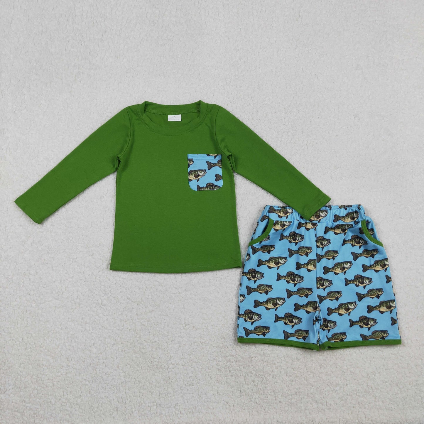 BLS0010 fish alligator western boy outfit 202512 RTS