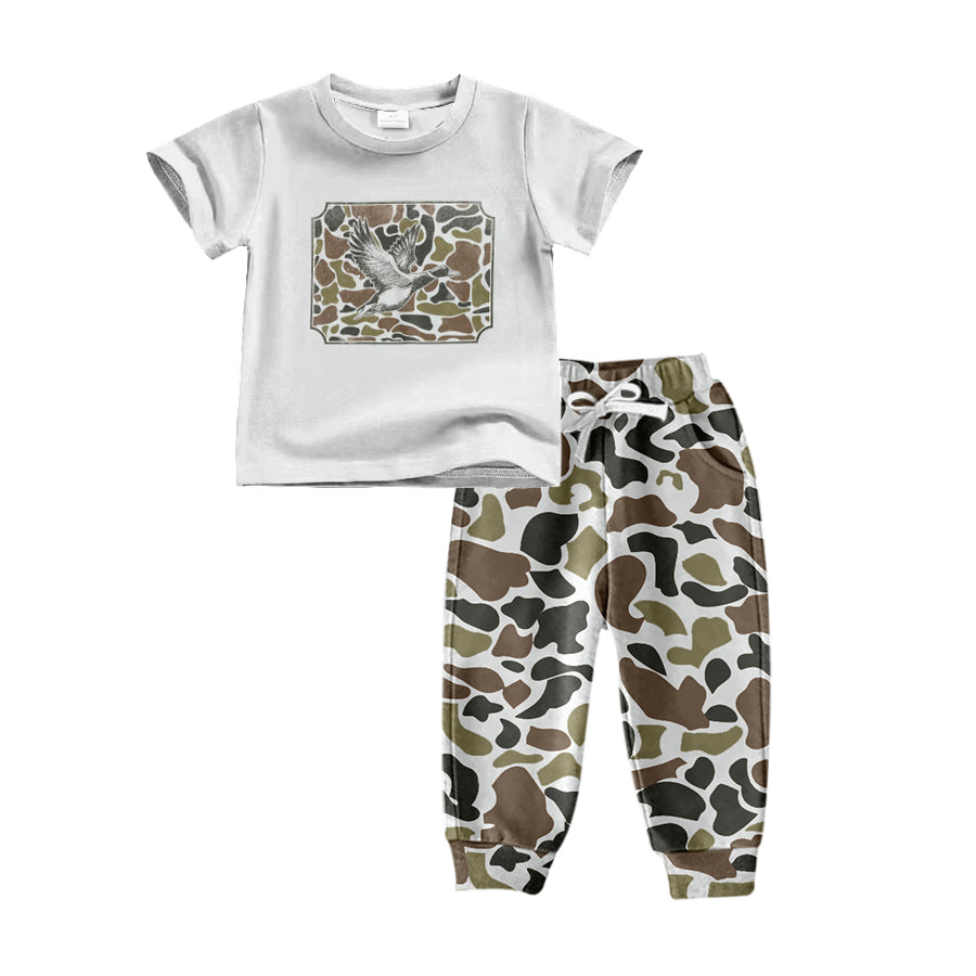 BSPO0199 duck camo short sleeve boy outfit RTS 20231106