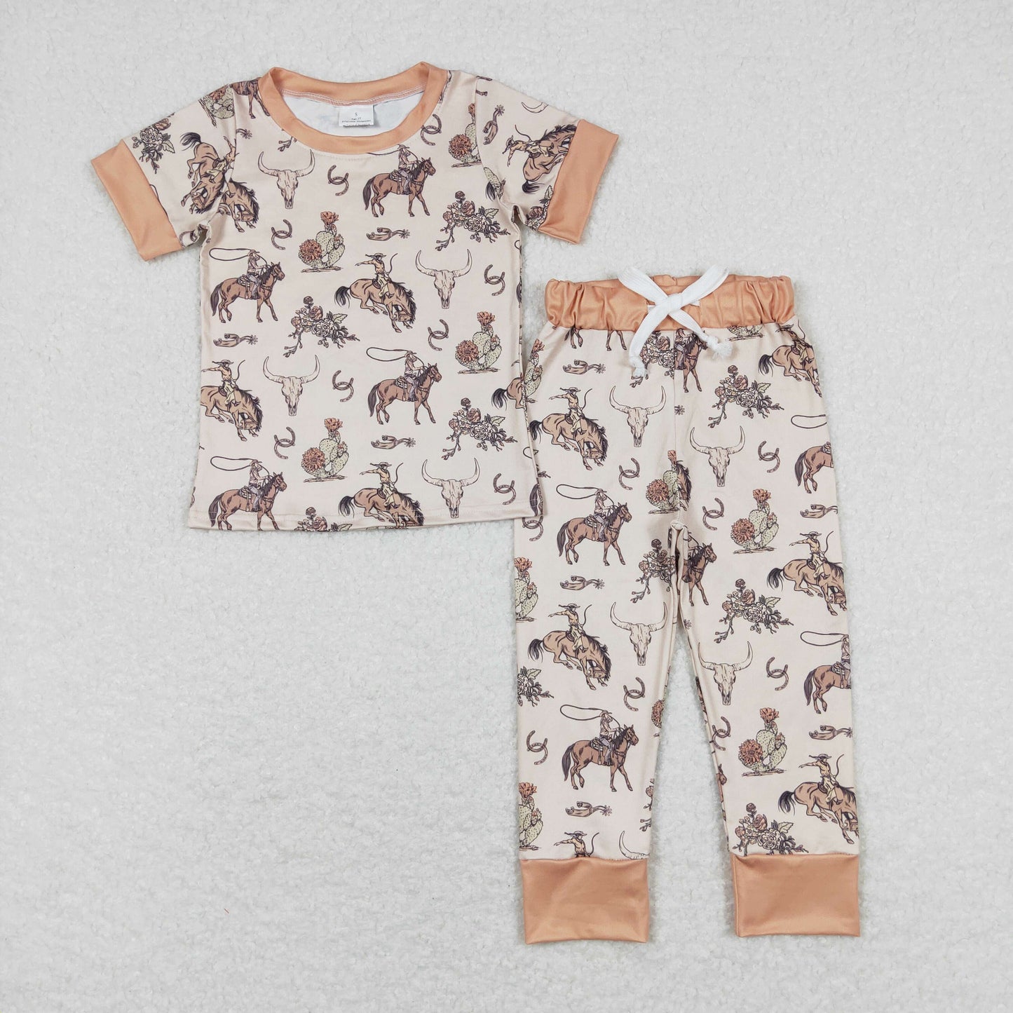 BSPO0344 boy pajamas outfit 202404 western RTS