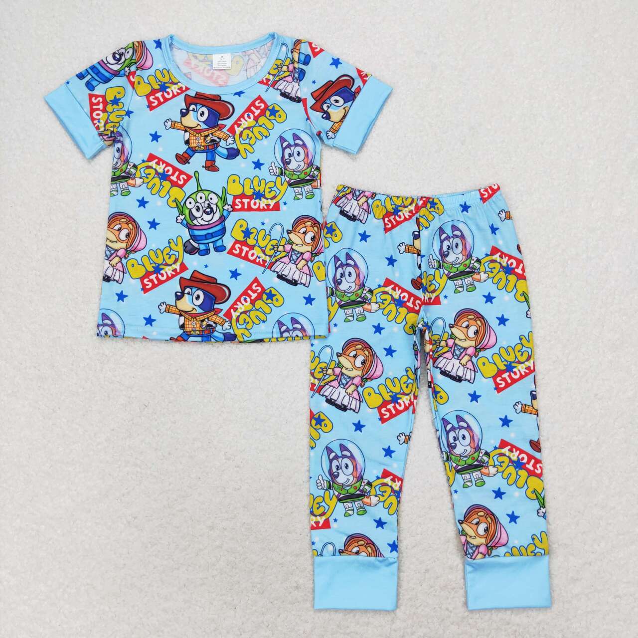 Bamboo bluey Sibling BSPO0376 RTS pajamas outfit 202406
