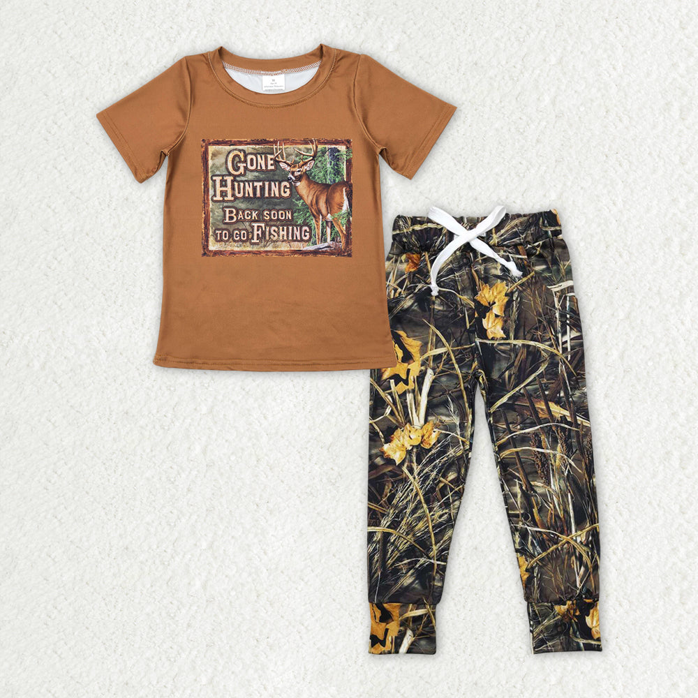 BSPO0377 组合 western hunting camo boy outfit 202404 RTS