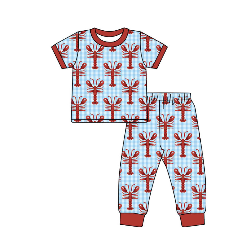 BSPO0596 cray fish sibling boy outfit 202509 preorder