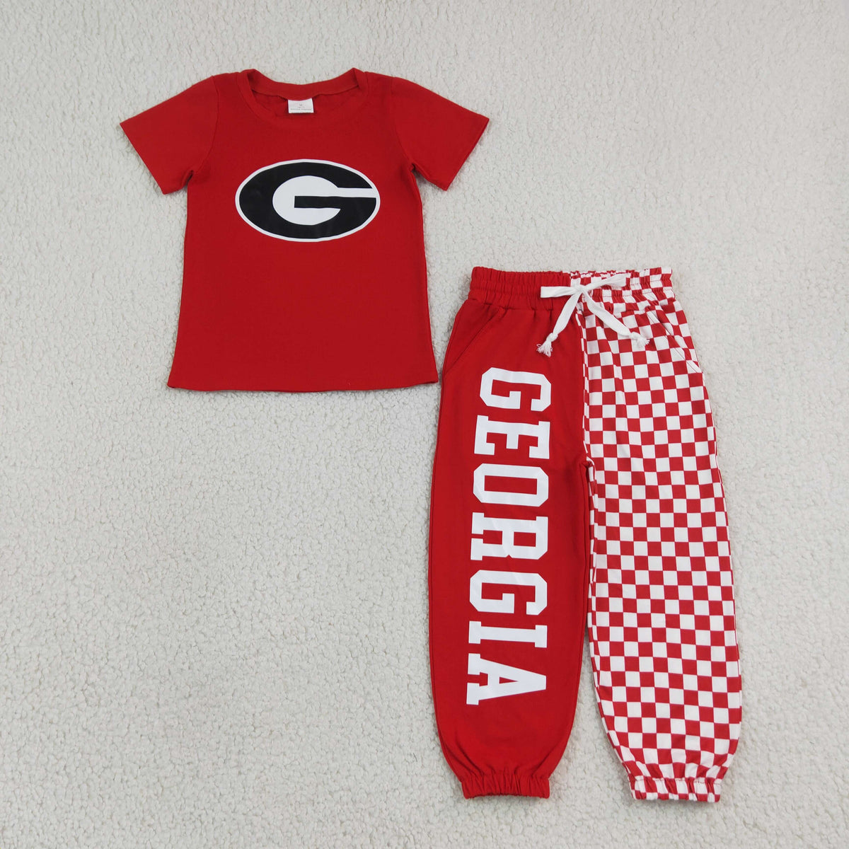 NO MOQ RTS BSPO0700 组合 G Team team sports boy outfit shorts