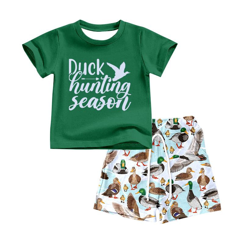 BSSO0343 preorder western short sleeve duck boy shorts outfit 202231109