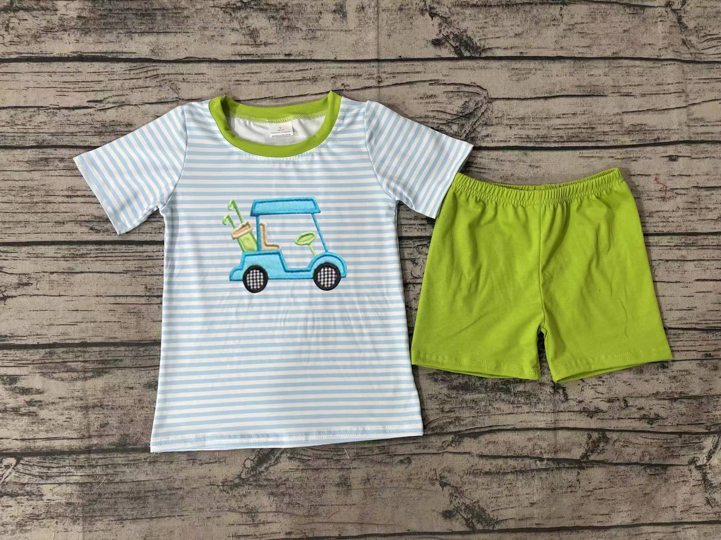BSSO0394 western embroidery golf boy shorts outfit RTS 202404
