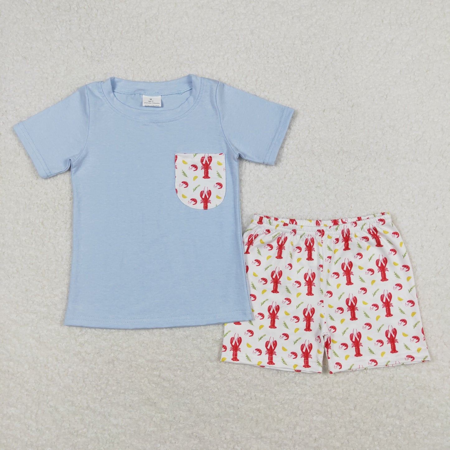 BSSO0648 cray fish shorts boy summer outfit 202404 RTS