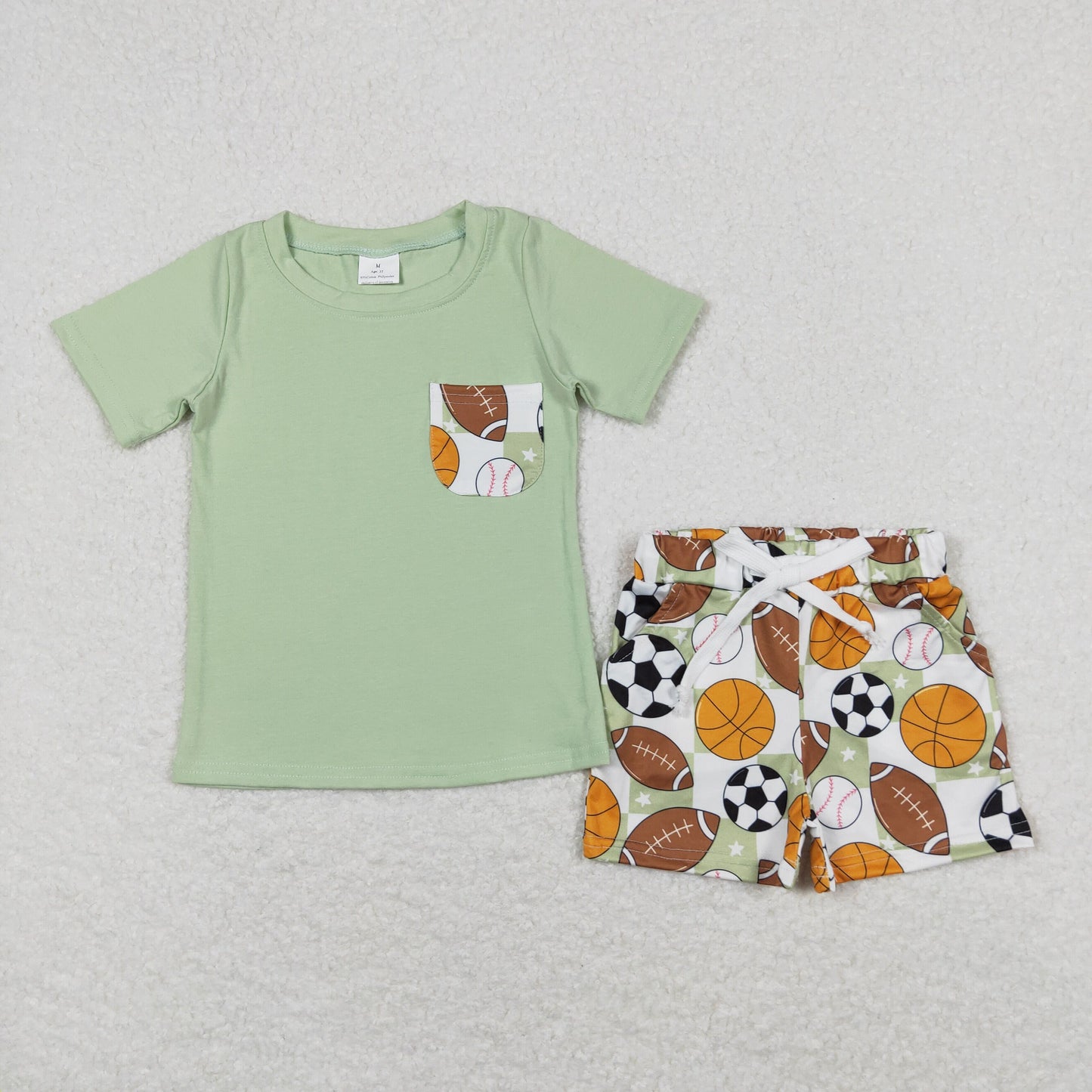 BSSO0694 football summer boy outfit 202404 RTS