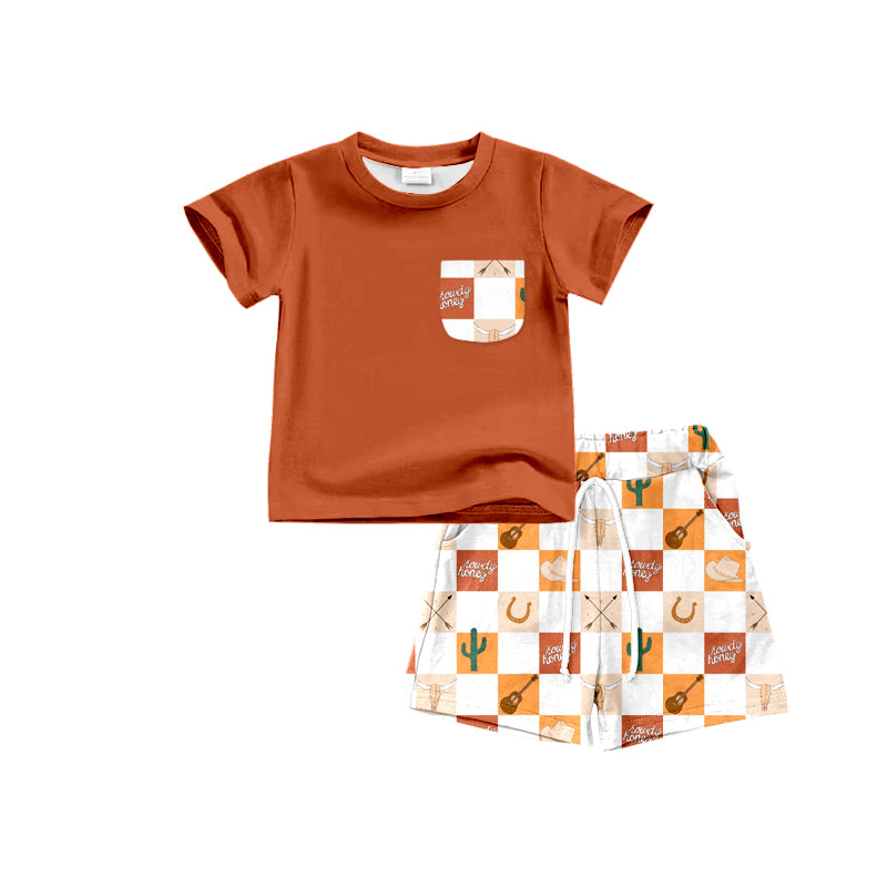 BSSO0769 preorder western boy shorts outfit 202401