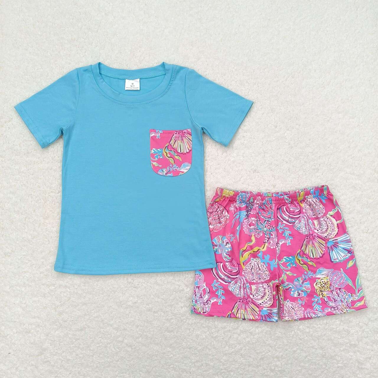 BSSO0841 flower shorts boy summer outfit 202405 RTS