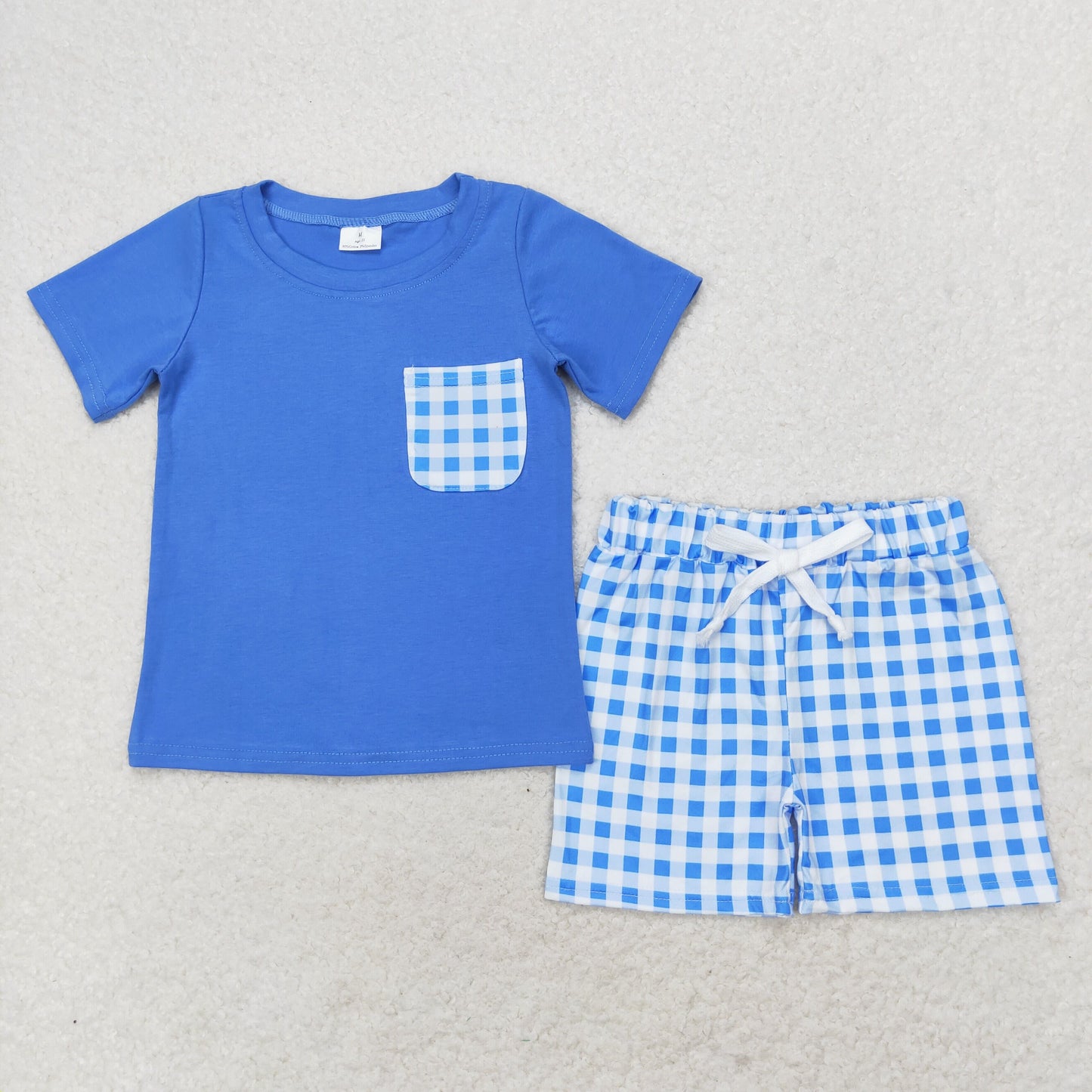 Blue Sibling BSSO0865 shorts western boy summer outfit 202406 RTS