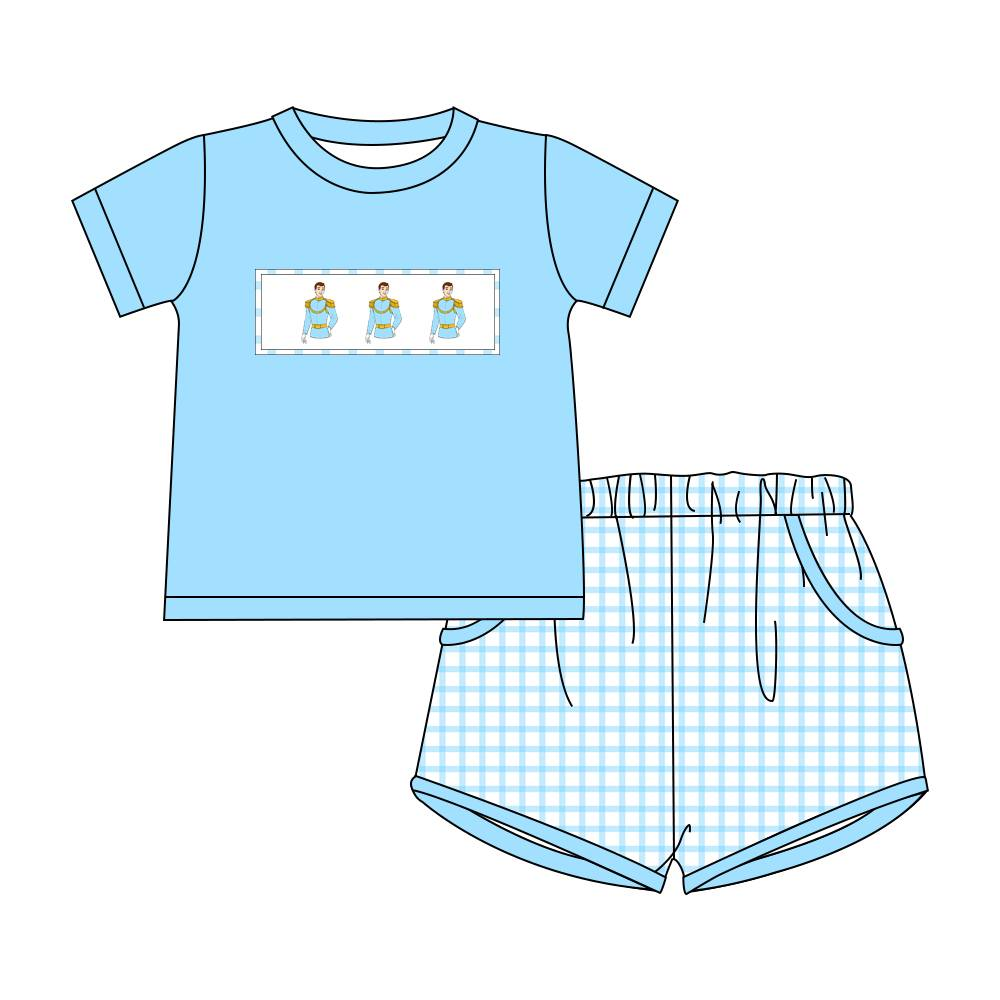 BSSO0914 prince shorts boy summer outfit 202403 preorder