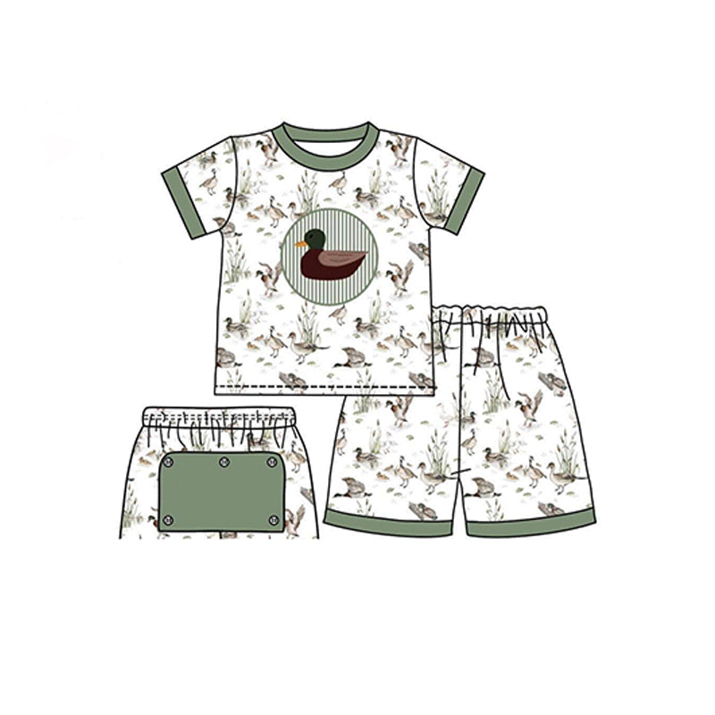 BSSO0938 duck shorts boy summer outfit 202404 preorder