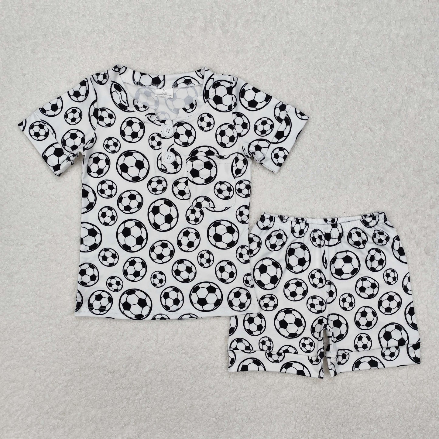 BSSO1008 football boy summer outfit 202501 RTS