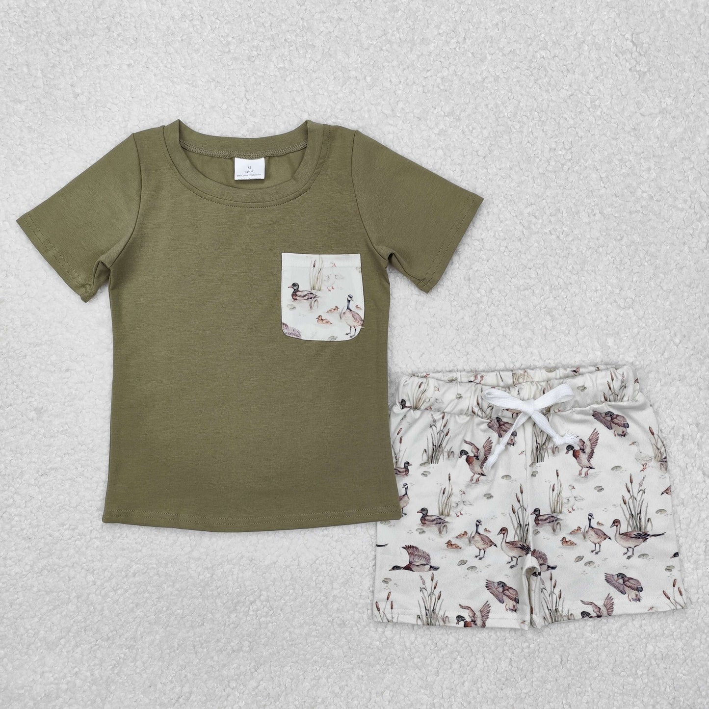 BSSO1175 boy duck summer outfit 202412 preorder