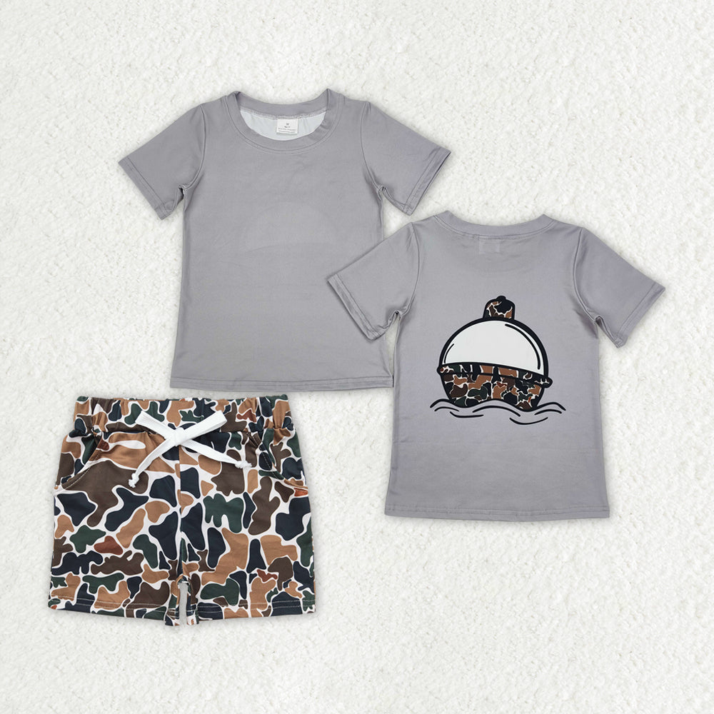 BSSO1176 组合 boy boat camo summer outfit 202412 RTS