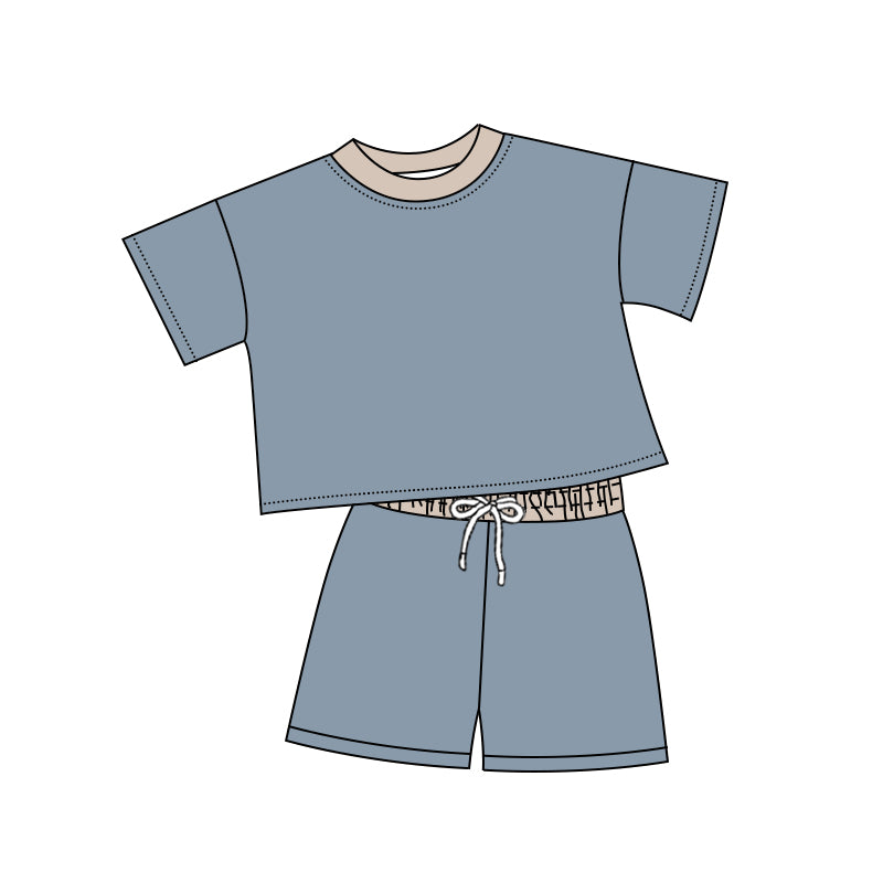 BSSO1314 solid color summer outfit 202502 preorder