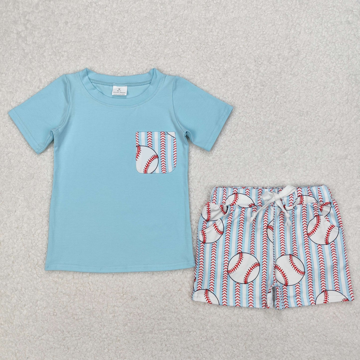 BSSO1317 baseball softball boy summer outfit 202503 RTS