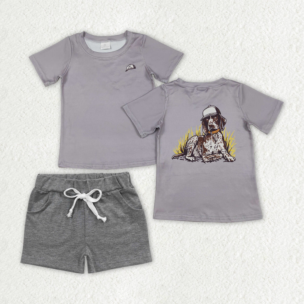 BSSO1335组合 camo dog westen boy summer outfit 202502