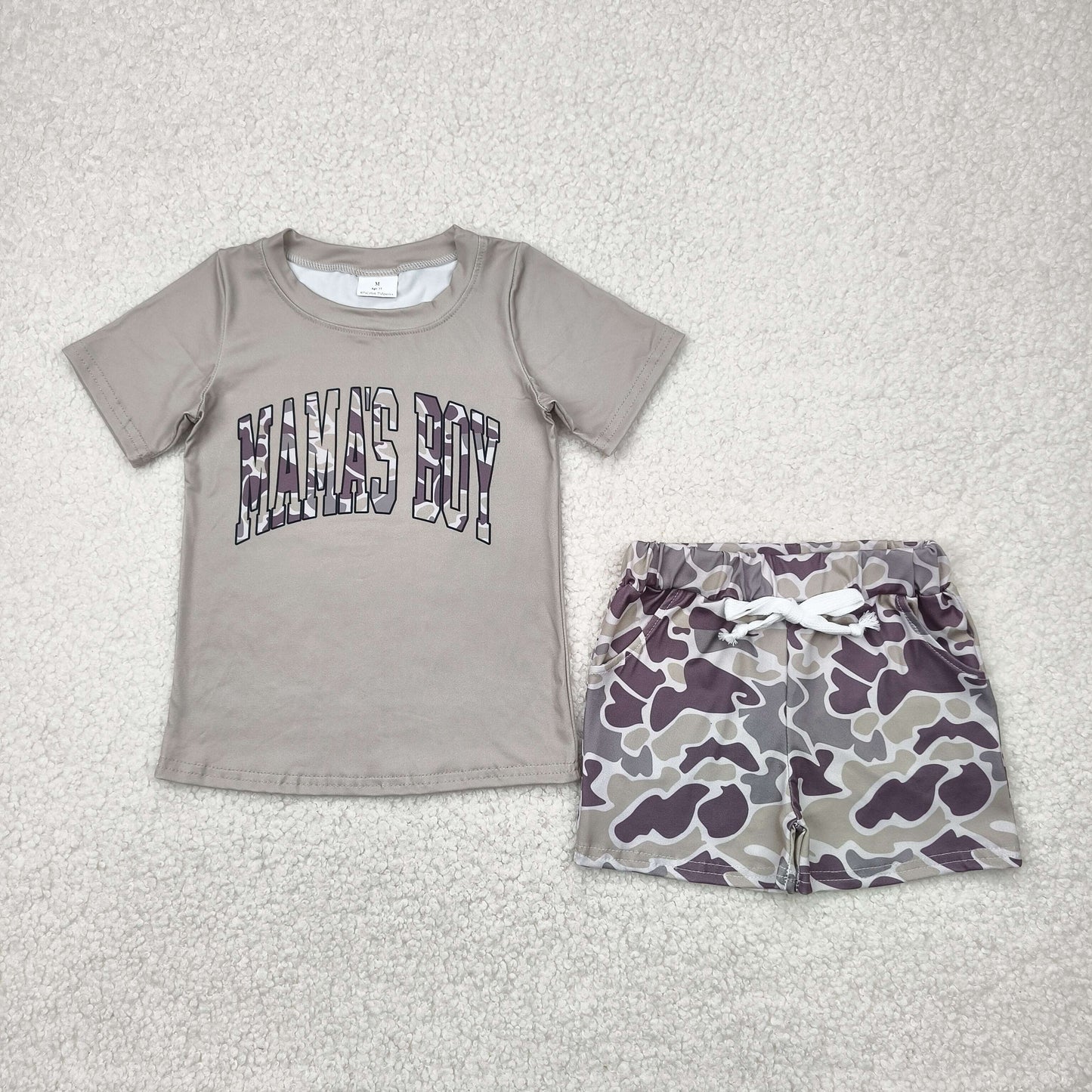 BSSO1346 组合 BT1186 短裤SS0454 camo mama's boy westen boy summer outfit 202504 RTS