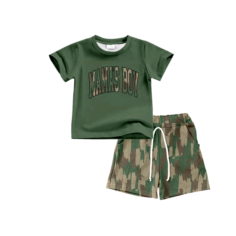 BSSO1353 camo mama's boy westen boy summer outfit 202502 preorder
