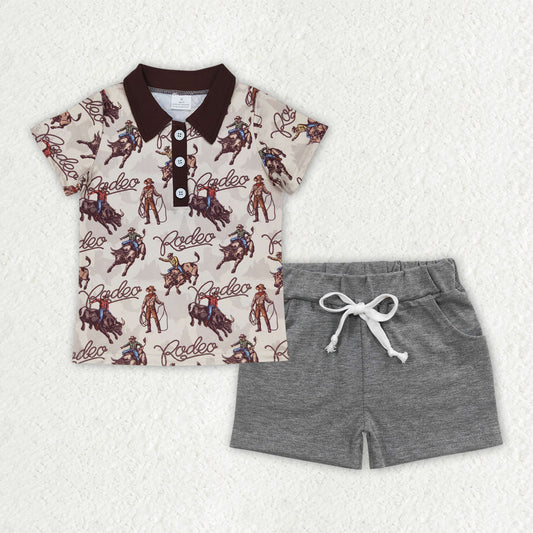 BSSO1466组合 rodeo westen  boy summer outfit 20253 RTS