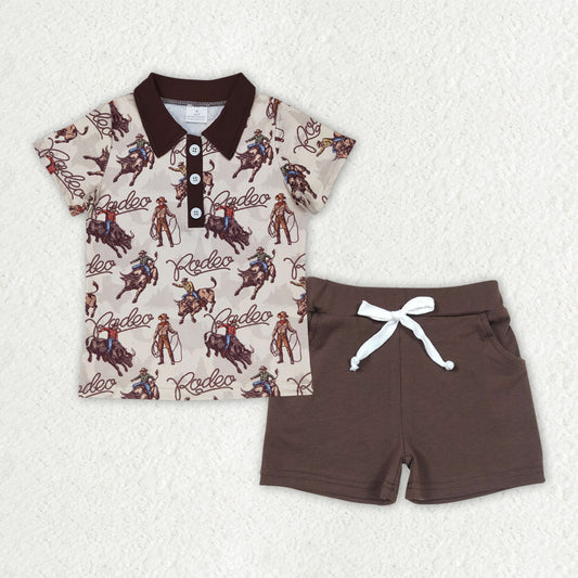 BSSO1467 组合 rodeo westen  boy summer outfit 20253 RTS