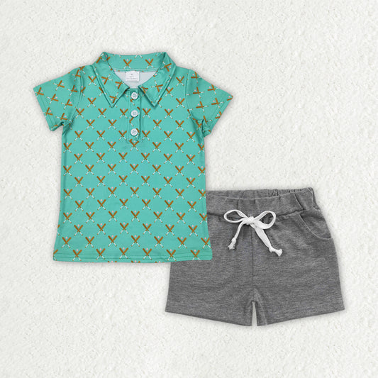 BSSO1484组合  baseball westen  boy summer outfit 202504 RTS