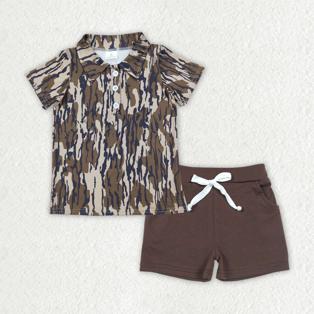 BSSO1489组合  camo boy western short boy summer outfit 202504 rts