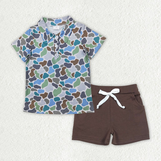 BSSO1492组合 camo boy western short boy summer outfit 202504 rts