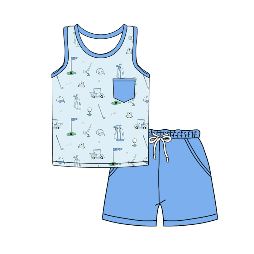 BSSO1500 preorder golf western boy summer outfit 202504