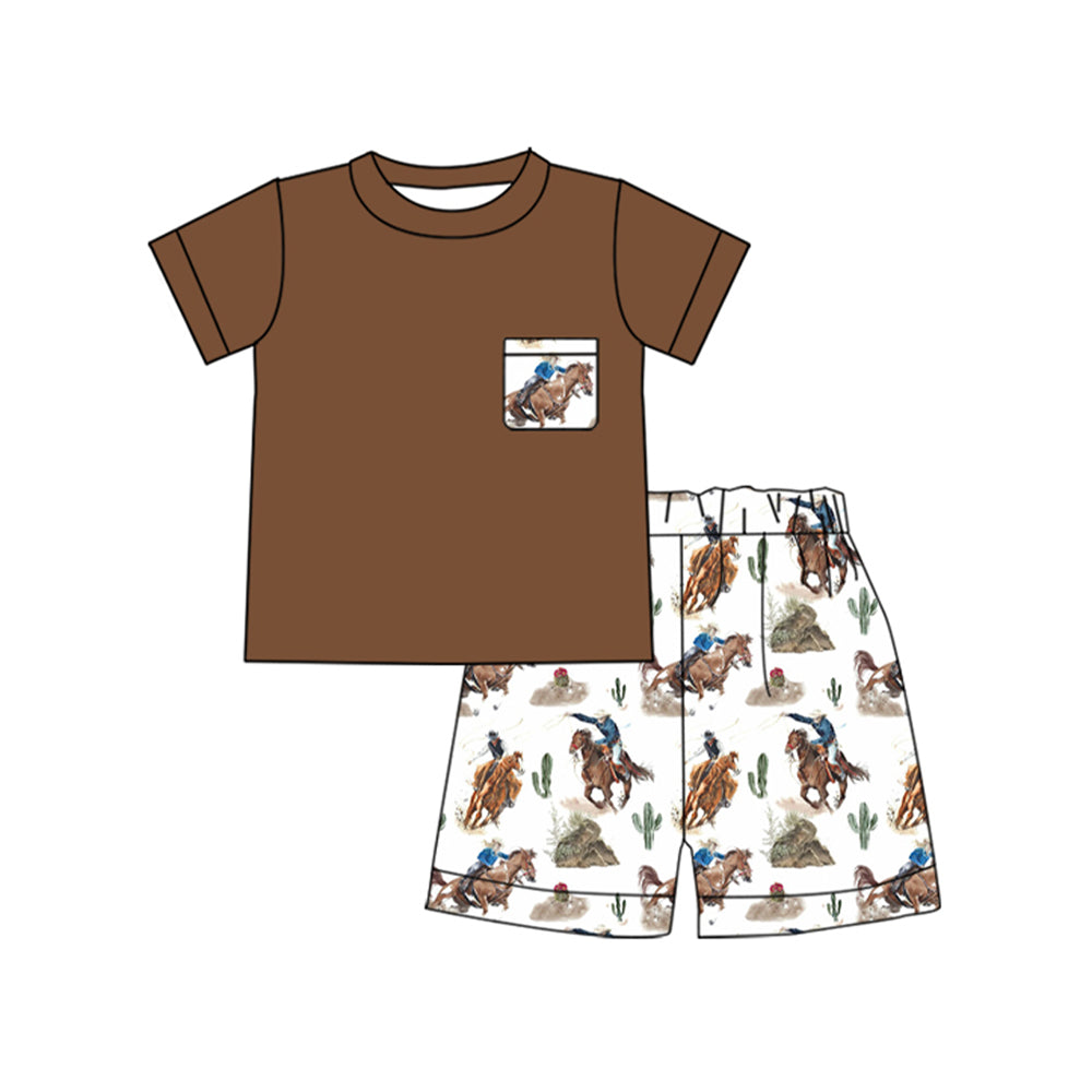 BSSO1520 preorder western boy summer outfit 202504