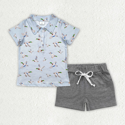 BSSO1523组合 Duck westen  boy summer outfit 202504 RTS