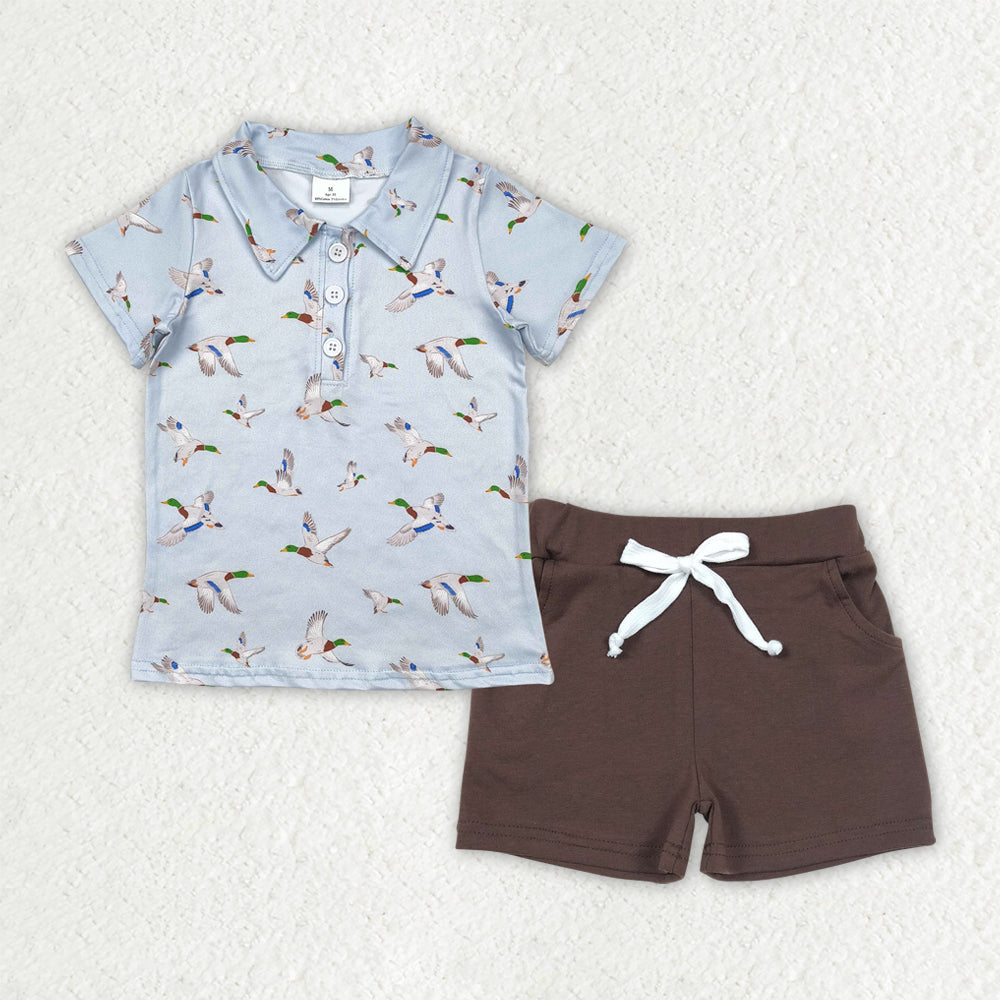 BSSO1524组合 Duck westen  boy summer outfit 202504 RTS