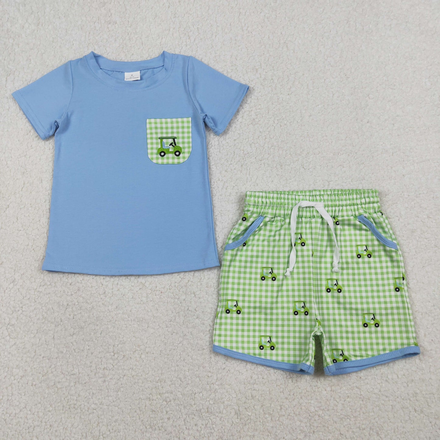 BSSO1672 embroidery Golf girl summer outfit 202512 RTS
