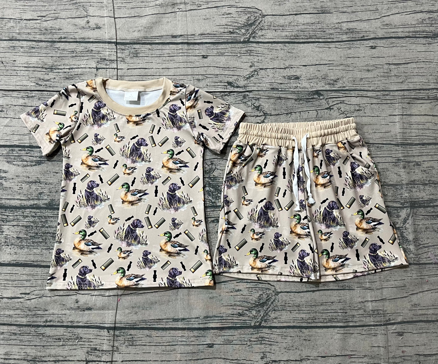 BSSO1727 duck western boy outfit 202512 preorder