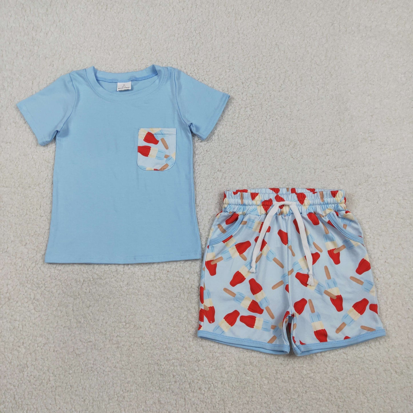 BSSO1844 popsicle western boy outfit 202601 RTS