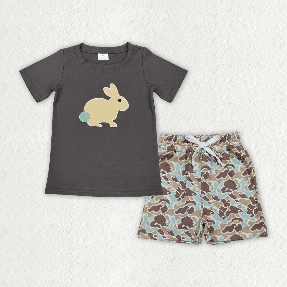 BSSO1987组合,BT0444和SS0697 Easter rabbit western boy outfit 202603 RTS
