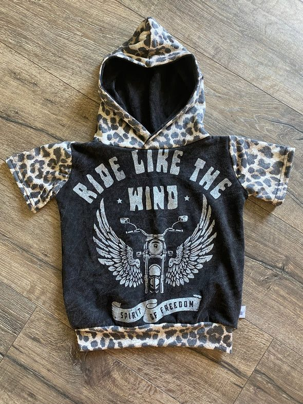 BT0258 hoodie short sleeve top tee boy wind preorder 20230616