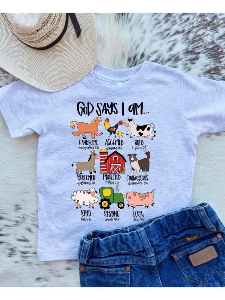 BT0373 farm dog days top tee girl t-shirt RTS 20231014